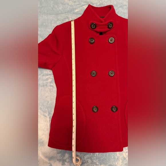 Giacca Red Pea Coat - Picture 13 of 14